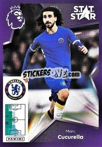 Sticker Marc Cucurella (Stat Stars) - English Premier League 2023-2024
 n. 224 - Panini