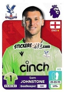 Sticker Sam Johnstone - English Premier League 2023-2024
 - Panini
