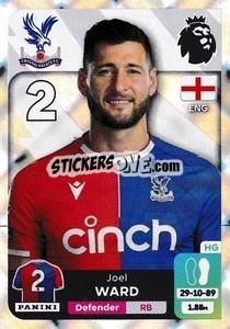 Cromo Joel Ward - English Premier League 2023-2024
 - Panini