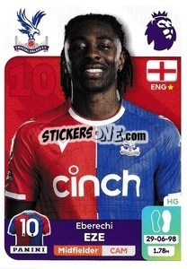 Sticker Eberechi Eze - English Premier League 2023-2024
 n. 239 - Panini