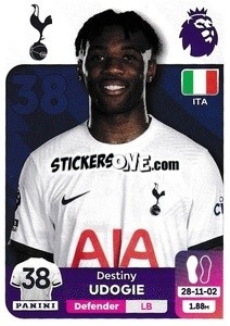 Sticker Destiny Udogie - English Premier League 2023-2024
 - Panini