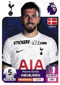 Sticker Pierre-Emile Højbjerg - English Premier League 2023-2024
 - Panini