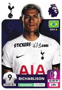 Sticker Richarlison - English Premier League 2023-2024
 n. 569 - Panini