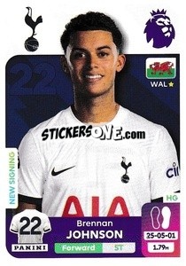 Sticker Brennan Johnson - English Premier League 2023-2024
 - Panini