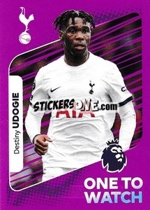 Sticker Destiny Udogie - English Premier League 2023-2024
 - Panini