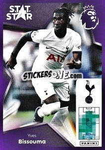 Sticker Yves Bissouma (Stat Stars) - English Premier League 2023-2024
 - Panini