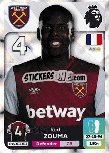 Sticker Kurt Zouma - English Premier League 2023-2024
 - Panini