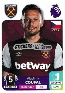 Sticker Vladimír Coufal - English Premier League 2023-2024
 - Panini