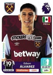 Sticker Edson Álvarez - English Premier League 2023-2024
 n. 594 - Panini