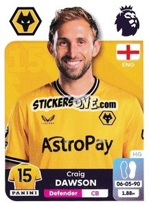 Sticker Craig Dawson - English Premier League 2023-2024
 n. 614 - Panini