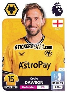 Figurina Craig Dawson - English Premier League 2023-2024
 - Panini