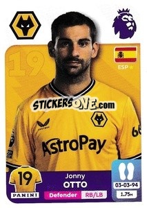 Sticker Jonny Otto - English Premier League 2023-2024
 n. 616 - Panini