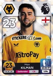 Figurina Max Kilman - English Premier League 2023-2024
 - Panini