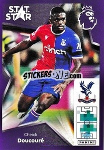 Sticker Cheick Doucouré (Stat Stars) - English Premier League 2023-2024
 - Panini