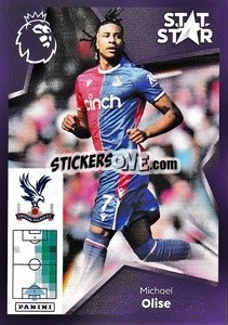 Sticker Michael Olise (Stat Stars) - English Premier League 2023-2024
 n. 254 - Panini