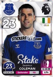 Sticker Séamus Coleman - English Premier League 2023-2024
 n. 264 - Panini