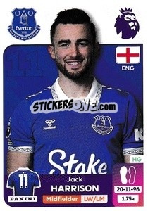 Cromo Jack Harrison - English Premier League 2023-2024
 - Panini