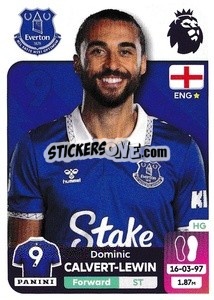 Sticker Dominic Calvert-Lewin - English Premier League 2023-2024
 n. 272 - Panini