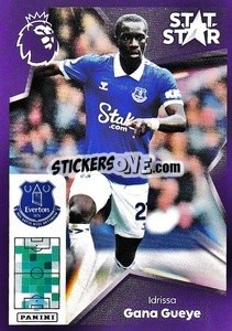 Sticker Idrissa Gueye (Stat Stars) - English Premier League 2023-2024
 - Panini