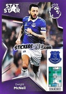 Sticker Dwight McNeil (Stat Stars) - English Premier League 2023-2024
 n. 283 - Panini