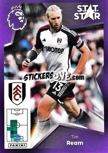 Sticker Tim Ream (Stat Stars) - English Premier League 2023-2024
 n. 312 - Panini