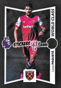 Sticker Lucas Paquetà (Brazil) - English Premier League 2023-2024
 n. 314 - Panini