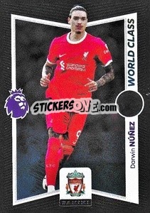 Sticker Darwin Núñez (Uruguay) - English Premier League 2023-2024
 n. 315 - Panini