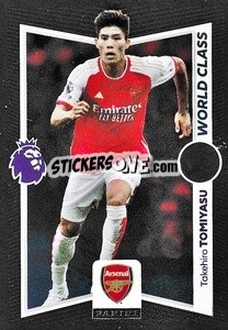 Sticker Takehiro Tomiyasu (Japan) - English Premier League 2023-2024
 n. 329 - Panini