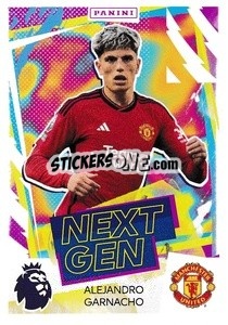 Sticker Alejandro Garnacho (MU) - English Premier League 2023-2024
 n. 339 - Panini