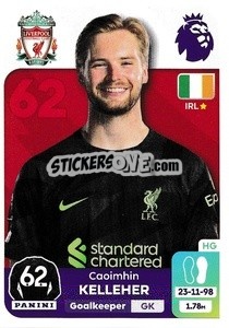 Cromo Caoimhín Kelleher - English Premier League 2023-2024
 - Panini