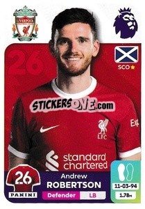 Sticker Andrew Robertson - English Premier League 2023-2024
 n. 353 - Panini