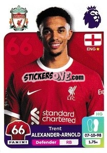 Cromo Trent Alexander-Arnold - English Premier League 2023-2024
 - Panini