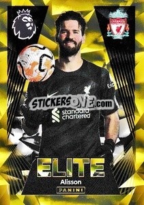 Sticker Alisson (Elite) - English Premier League 2023-2024
 n. 369 - Panini