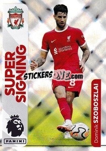Sticker Dominik Szoboszlai (Super Signing) - English Premier League 2023-2024
 n. 370 - Panini