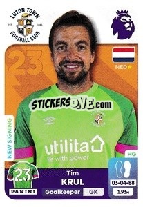 Cromo Tim Krul - English Premier League 2023-2024
 - Panini