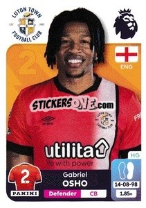 Sticker Gabriel Osho - English Premier League 2023-2024
 - Panini