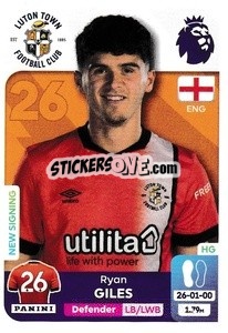 Figurina Ryan Giles - English Premier League 2023-2024
 - Panini