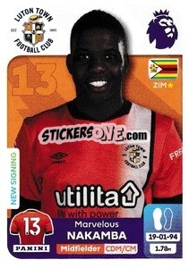 Sticker Marvelous Nakamba - English Premier League 2023-2024
 - Panini