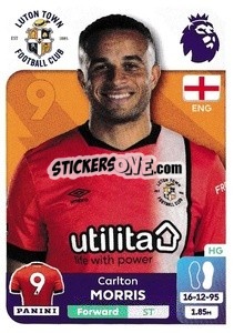 Figurina Carlton Morris - English Premier League 2023-2024
 n. 395 - Panini