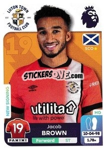 Cromo Jacob Brown - English Premier League 2023-2024
 n. 397 - Panini
