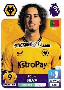 Cromo Fábio Silva - English Premier League 2023-2024
 - Panini