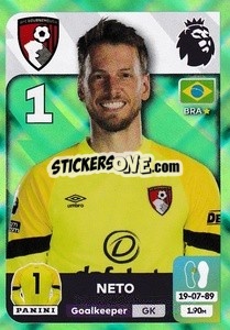 Sticker Neto - English Premier League 2023-2024
 n. 24g - Panini