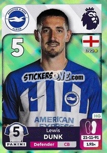 Sticker Lewis Dunk - English Premier League 2023-2024
 - Panini