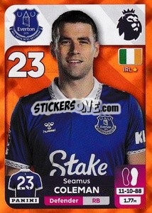 Cromo Séamus Coleman - English Premier League 2023-2024
 - Panini