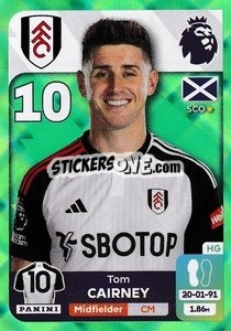 Sticker Tom Cairney - English Premier League 2023-2024
 - Panini