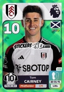 Sticker Tom Cairney - English Premier League 2023-2024
 n. 296g - Panini