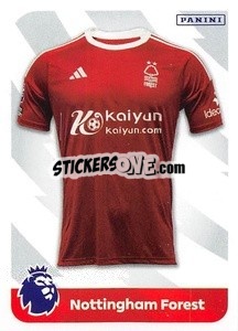 Cromo Nottingham Forest - English Premier League 2023-2024
 - Panini