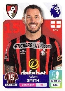 Cromo Adam Smith - English Premier League 2023-2024
 - Panini