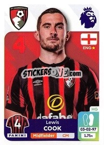 Cromo Lewis Cook - English Premier League 2023-2024
 - Panini