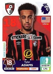 Sticker Tyler Adams - English Premier League 2023-2024
 n. 38 - Panini